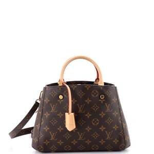 Louis Vuitton Montaigne Handbag Canvas #242241L22B